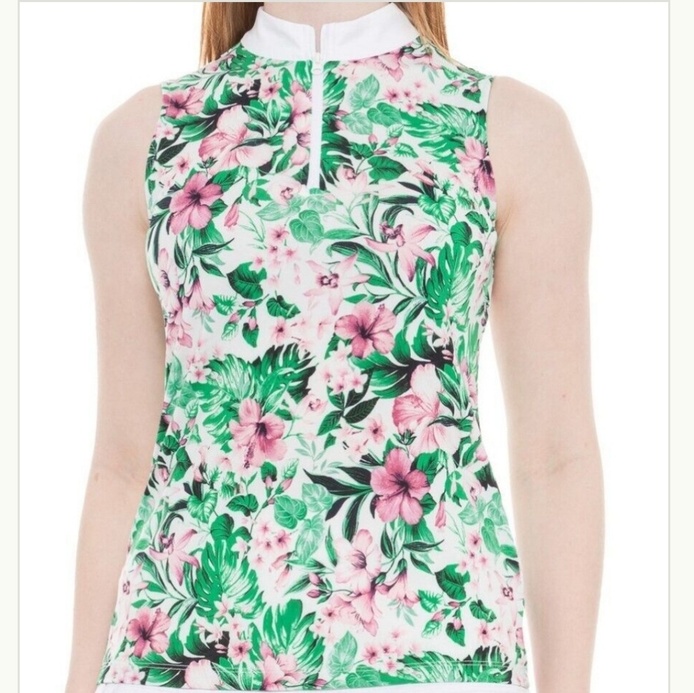 Tommy Bahama Floral Golf Shirt